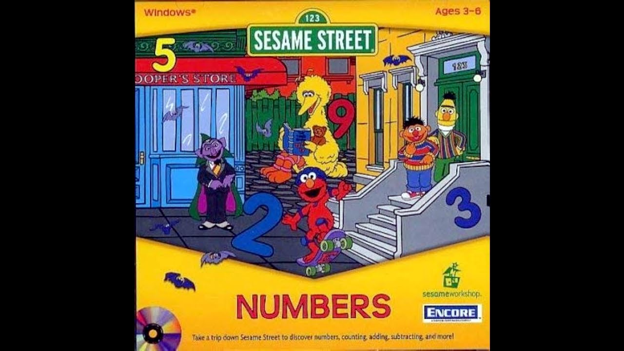 Sesame Street Numbers Computer