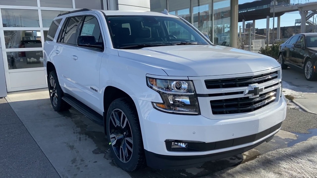 2020 Chevy Tahoe Premier White