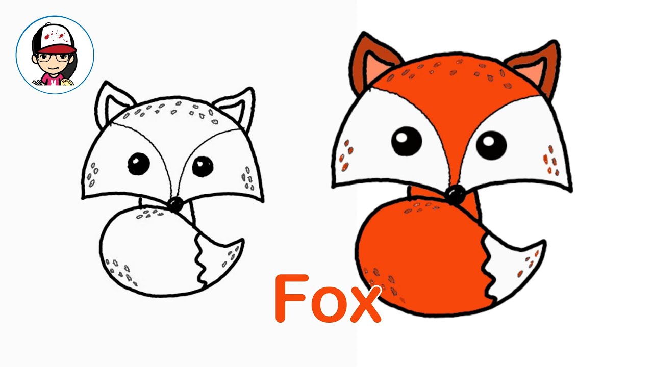 How To Draw A Fox For Kids