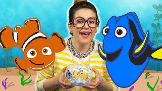 Finding Nemo DIY Fishbowl Night Light Craft | Arts And Crafts With Crafty Carol At Cool School