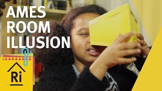 How To Make An Ames Room Illusion - Psychology for Kids - ExpeRimental #23