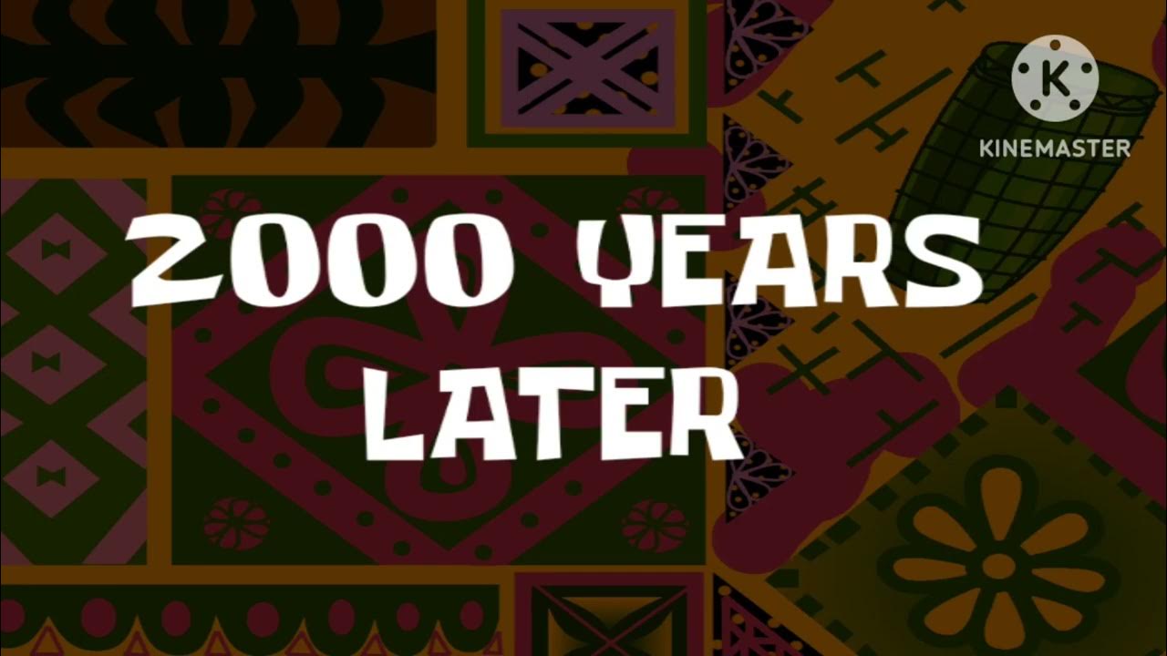 2000 Years Later SpongeBob Time Card #2 - YouTube