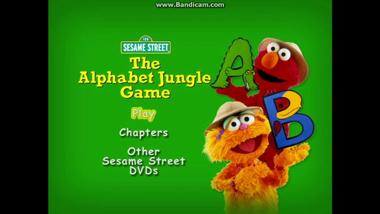 Sesame Street Dvd Menu