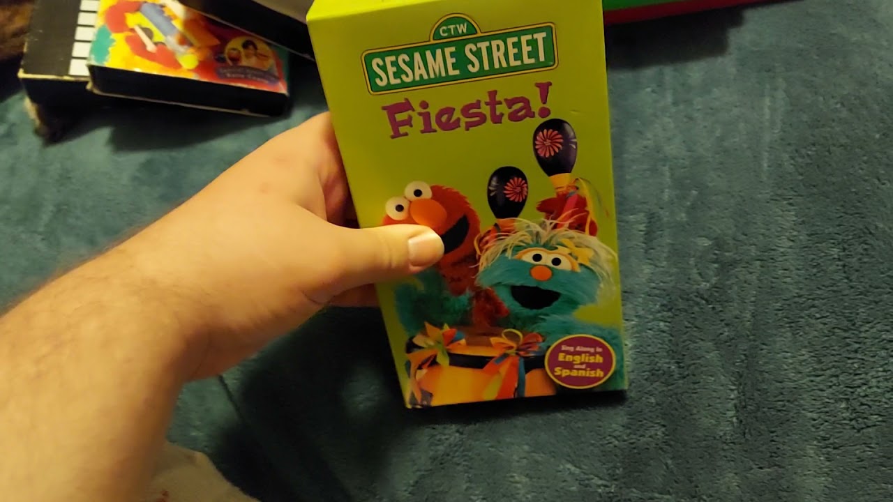 my sesame street vhs and dvd collection - YouTube