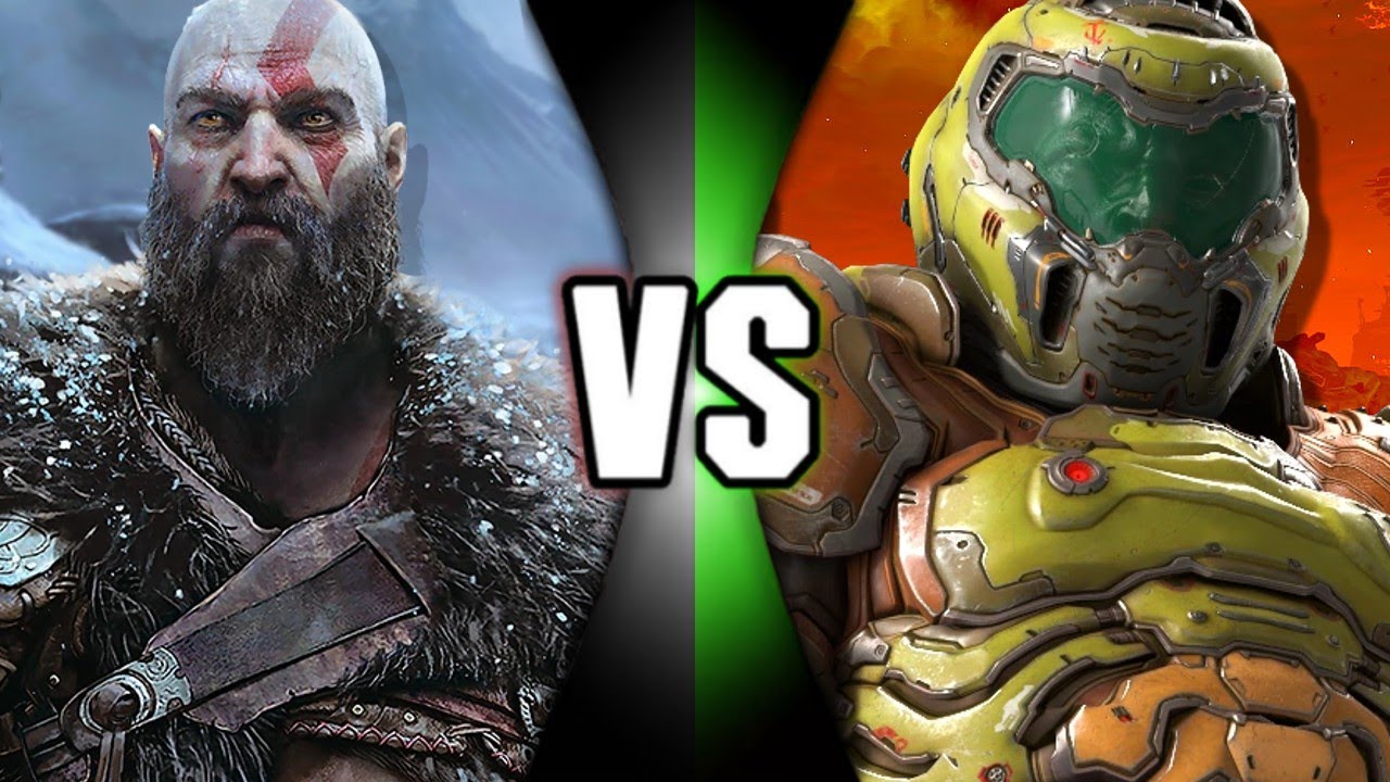 Kratos vs Doomslayer | Sprite Animation | God of War vs Doom - YouTube