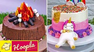 Birthday Cake Decorating Ideas | Easy Recipes by Hoopla Recipes