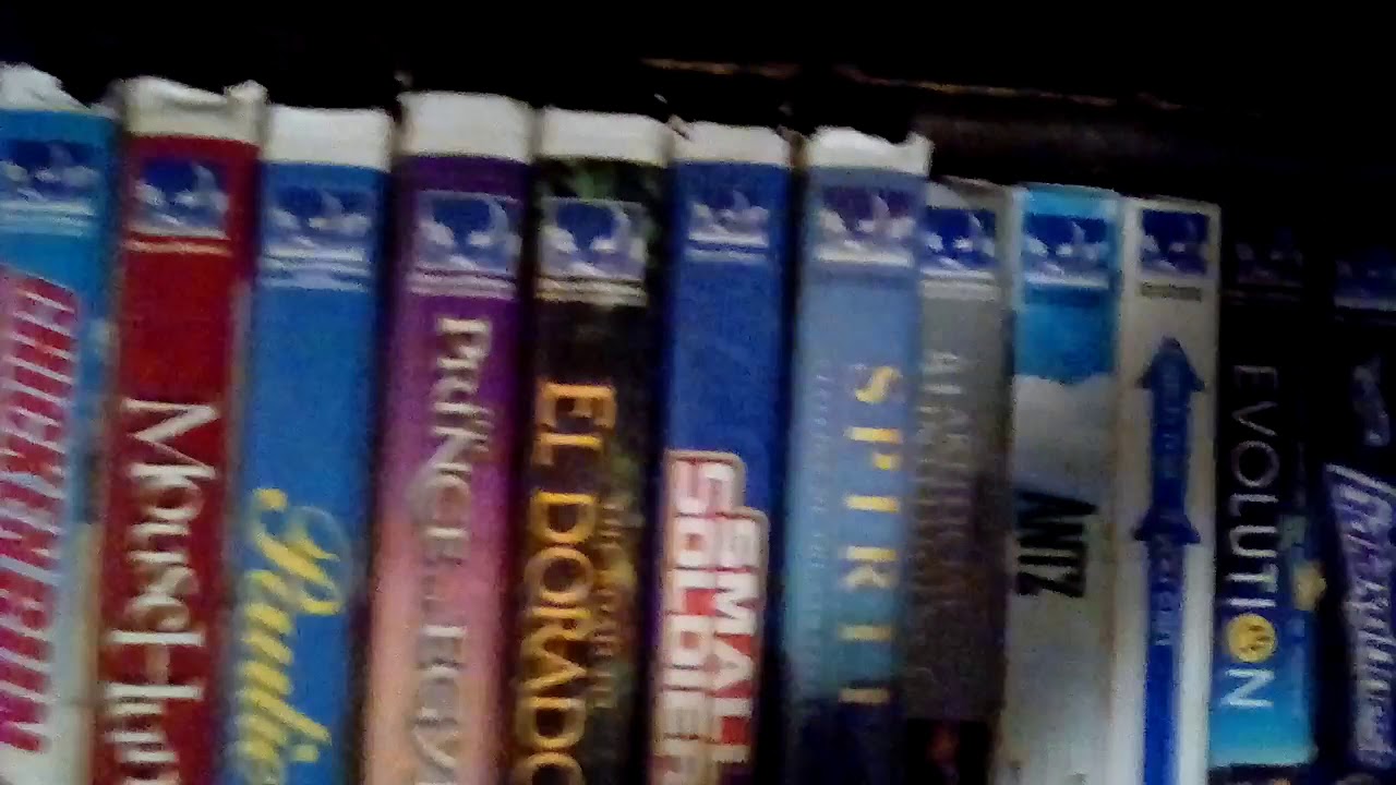 My Dreamworks VHS Collection