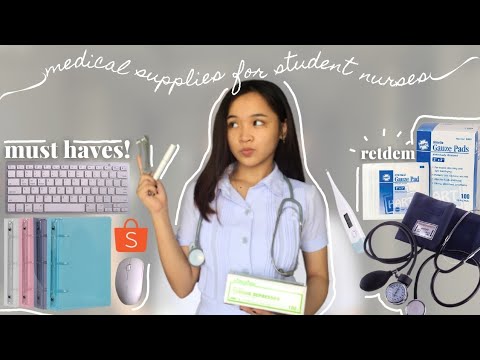 Essentials for Nursing School & Medical Supplies (1st year) l ...