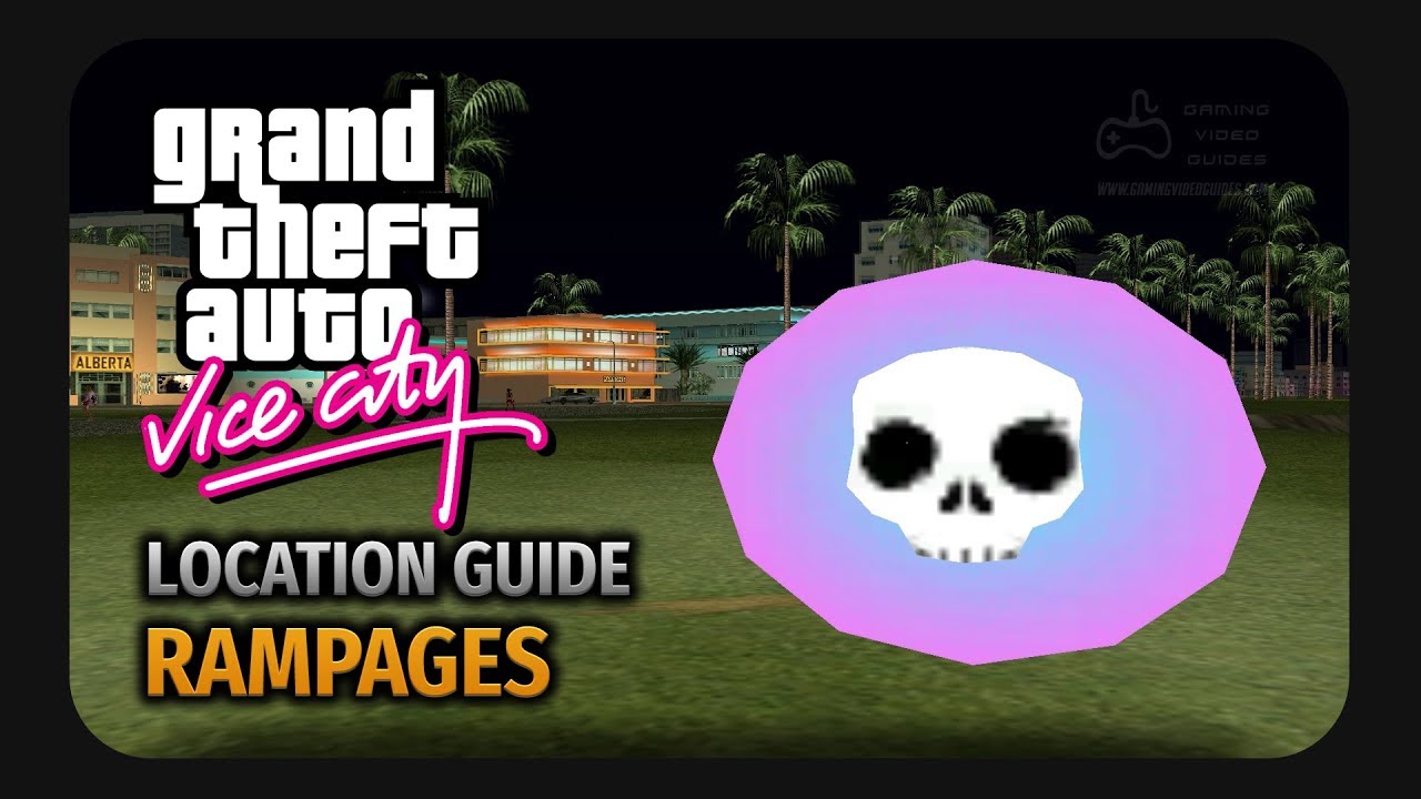 Gta Vice City All 35 Rampages Location Guide Youtube - vrogue.co