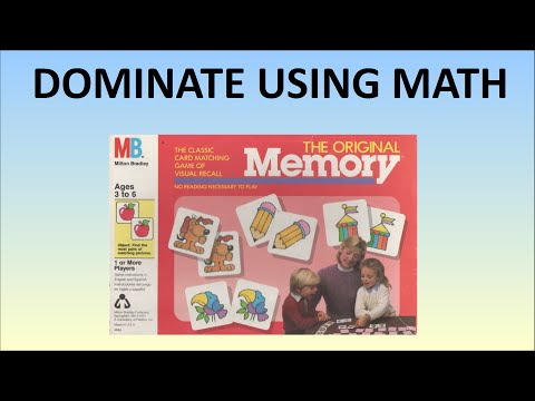 BEST Way To Play Memory (Card Game) - WIN Using Math