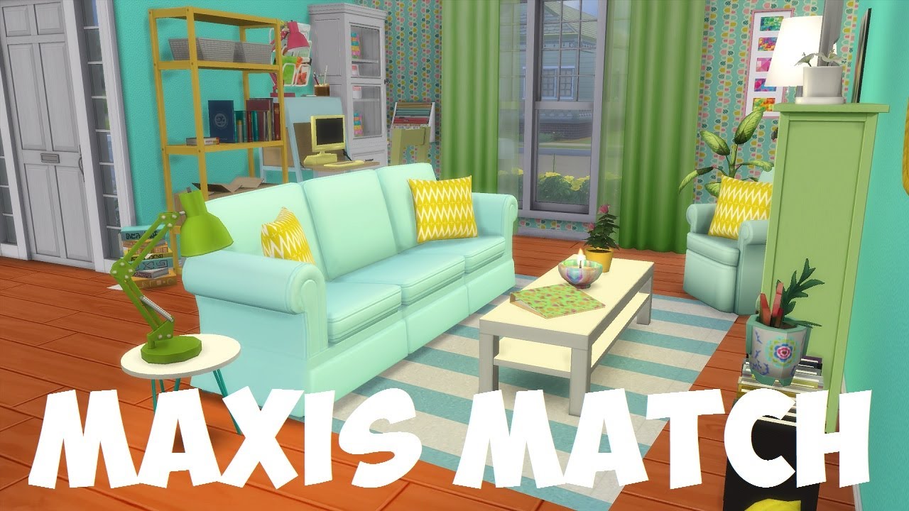 Sims 4 Maxis Match CC Furniture Sets