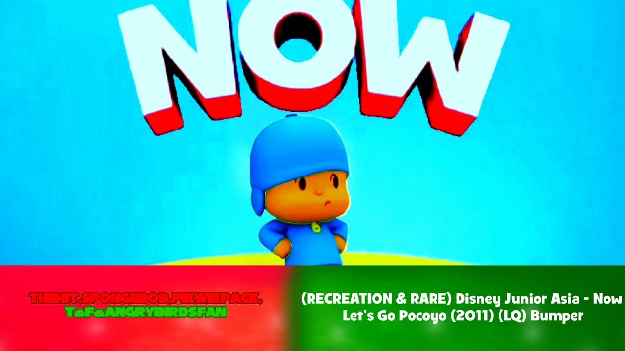 (RECREATION & RARE) Disney Junior Asia - Now Let's Go Pocoyo (2011) (LQ ...