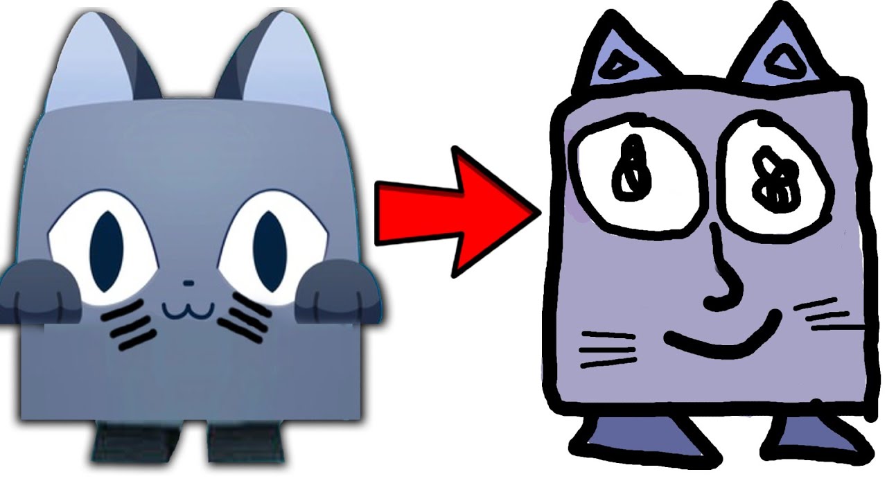 How To Draw Pet Simulator X Exclusive Pets