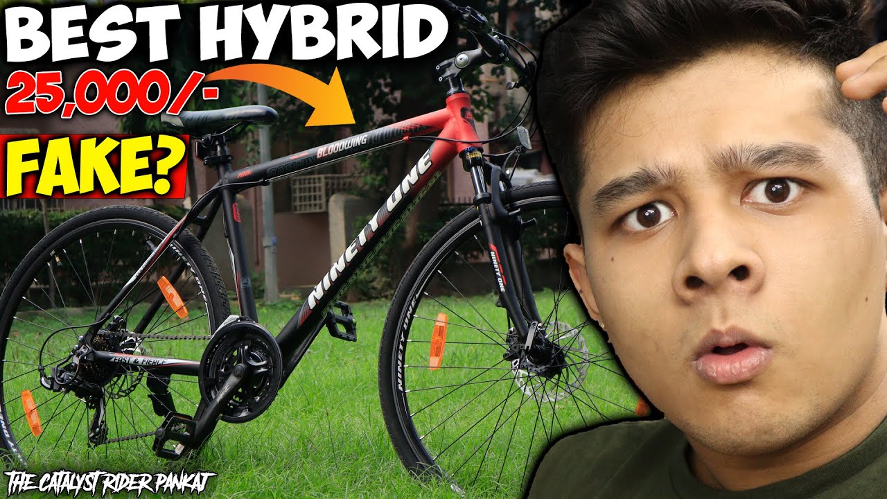 Ninety One Bloodwing Full Review | Best Hybrid Cycle Under ₹30,000 ...