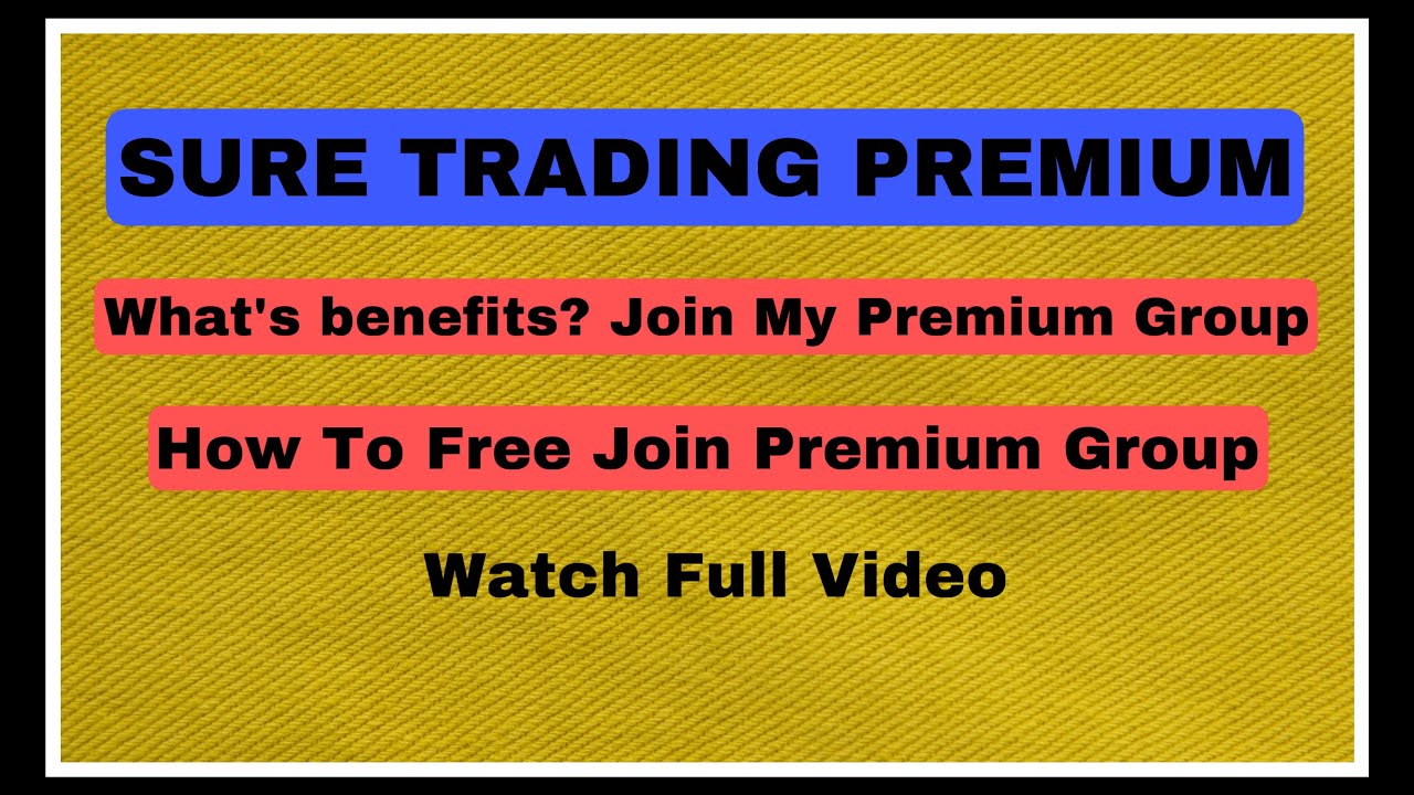 How To Join Free Premium Group | Whats Benefits Join My Premium Group ...