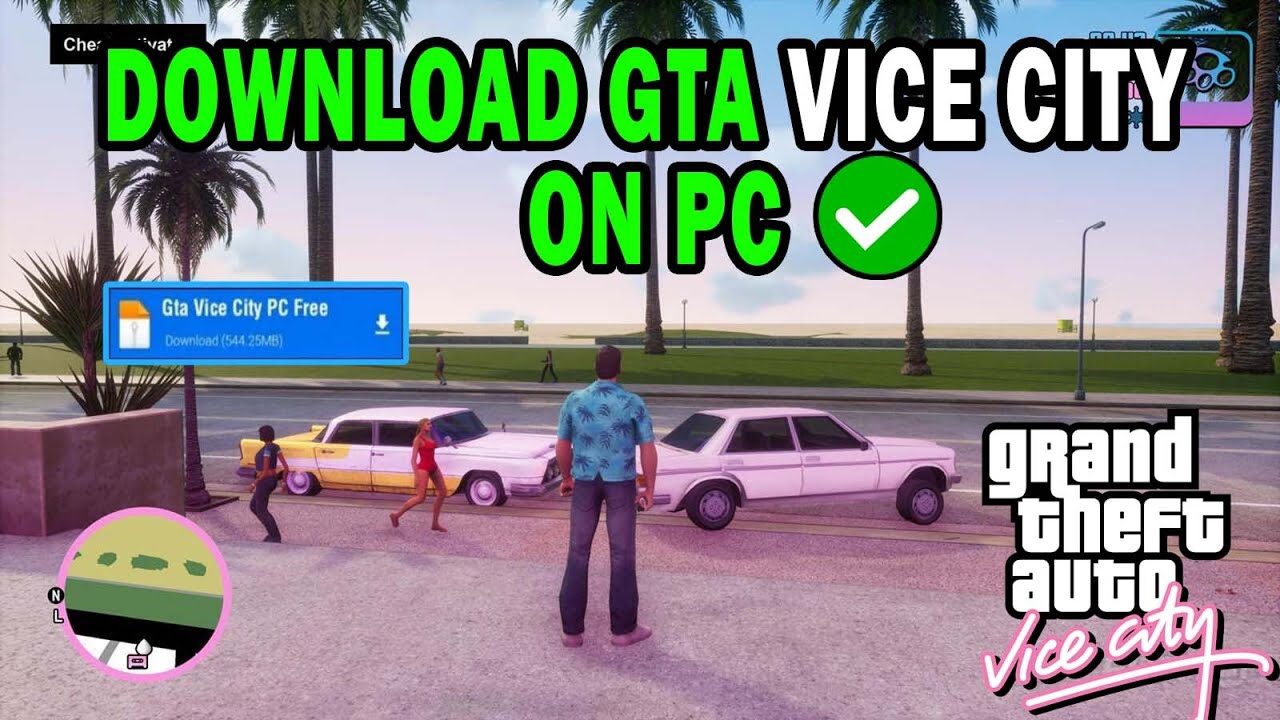 How to download latest GTA Vice City on Windows PC 2024 simple step-by ...