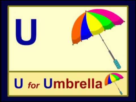 learning the alphabet - letter U - YouTube