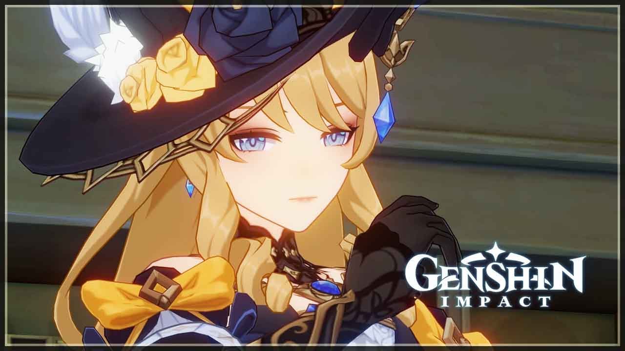 Navia Introduction Cutscene Genshin Impact - YouTube