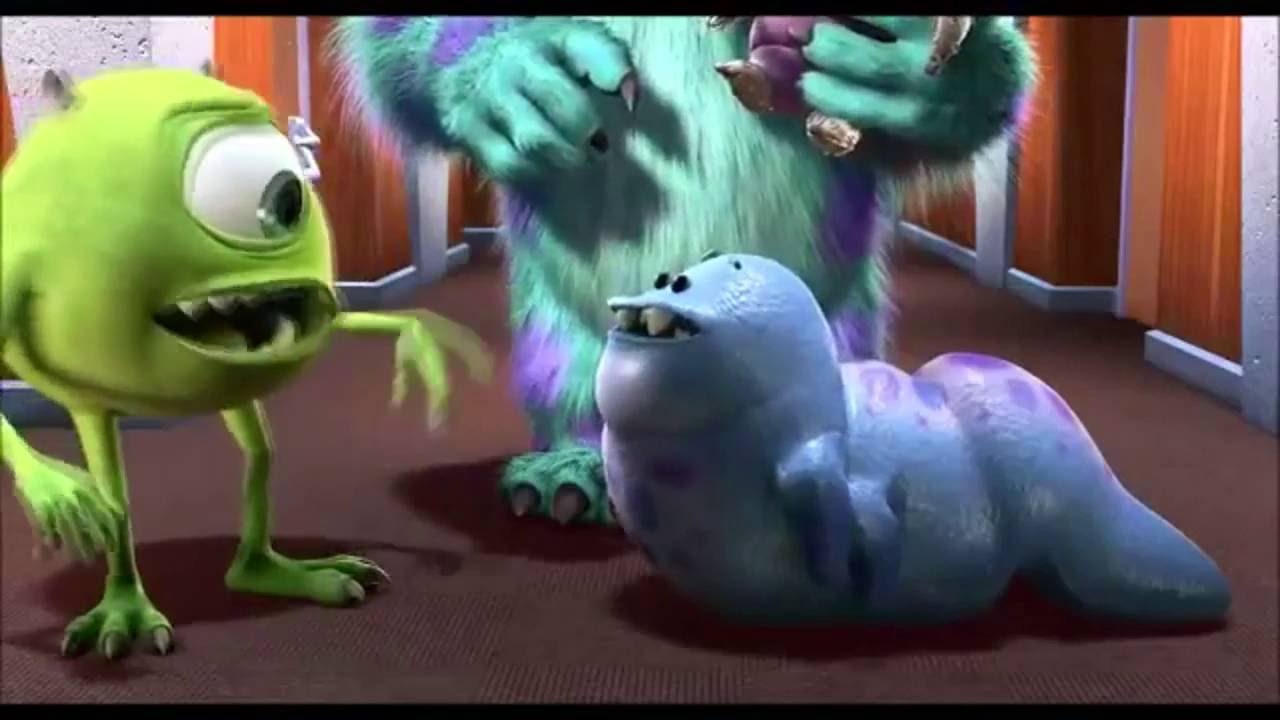 Mike Wazowski gets bitten | Wasted Meme - (Monsters Inc) - YouTube