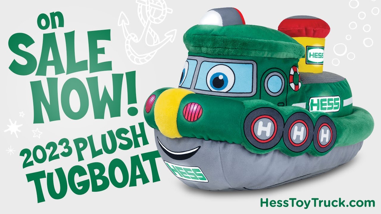 My Plush Hess Truck 2023 Tugboat Mindovermetal English