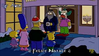 The Simpsons Homer Marge Bart Lisa - Hava-Nice Christmas Sub Ita