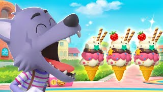 ice cream vending machine learn colors kids songs kids cartoon babybus