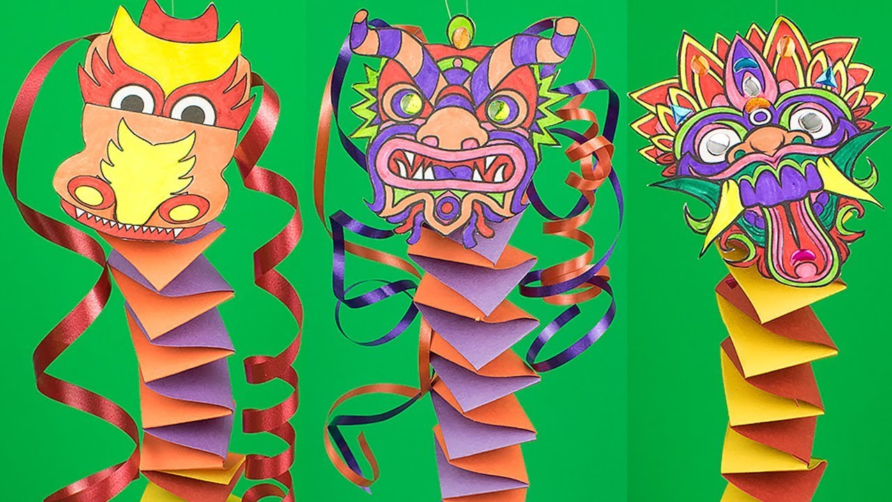 Chinese Dragon Kids Craft