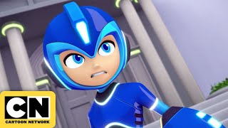 Mega Man Helps Elec Man | Mega Man: Fully Charged | Cartoon Network