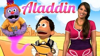 Aladdin And The Magic Lamp - PART ONE - Story Time At Cool School!