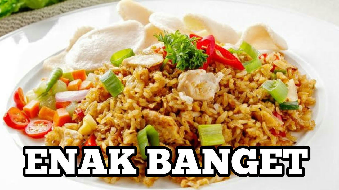 CARA MEMBUAT NASI Goreng Telur Resep Sederhana - YouTube