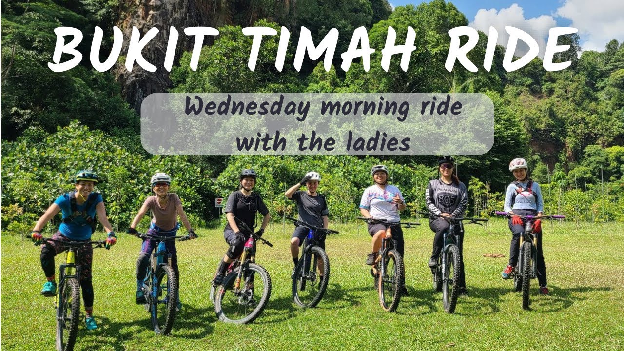 Bukit Timah MTB Trail ride with the ladies - YouTube image.