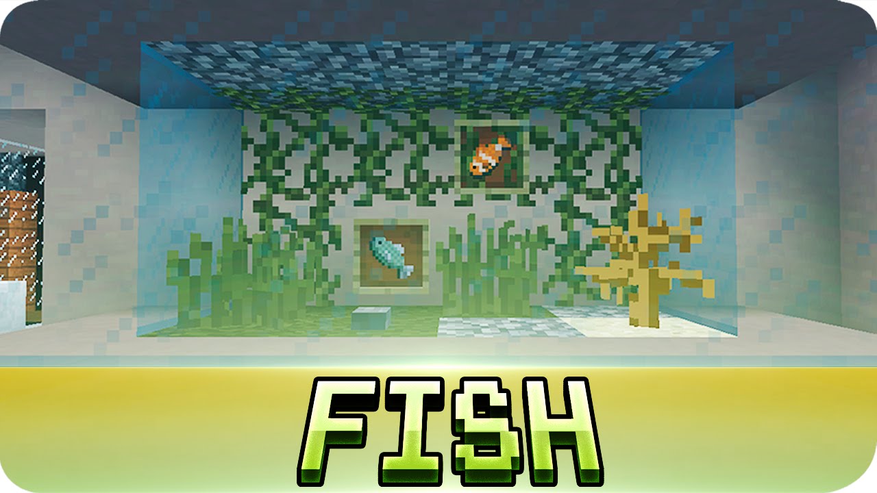 Minecraft Themed Fish Tank