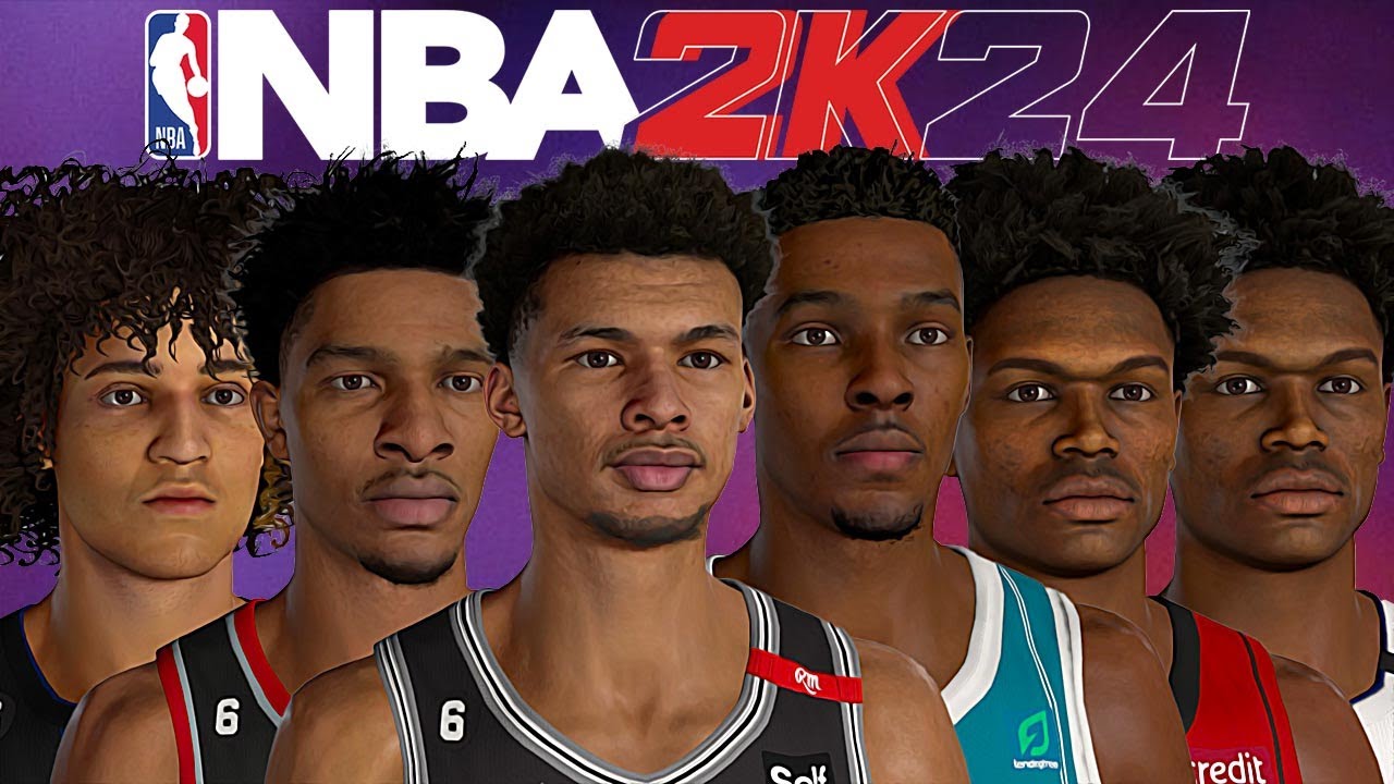 NBA 2K24 ROOKIES 20232024 ROSTER UPDATE FOR NBA 2K23 YouTube