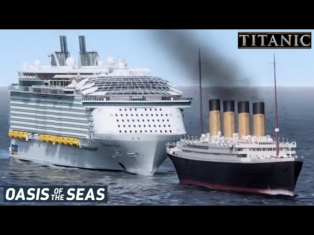 Titanic is SMALL compared to Cruise Ships - YouTube