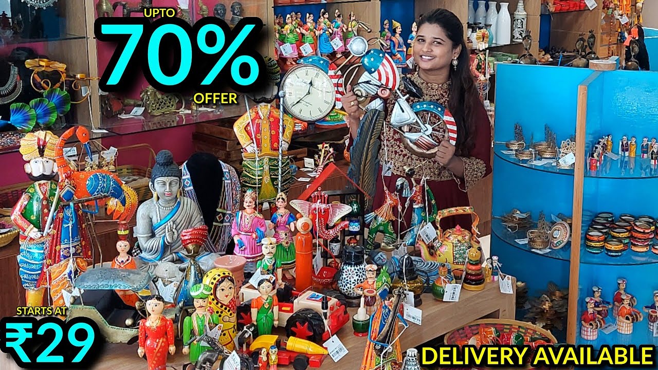 ₹15 முதல் Cheapest Home Decor shop in Chennai - YouTube