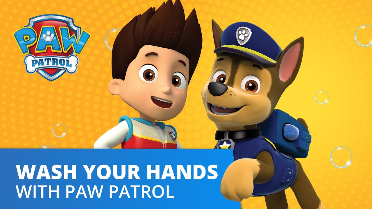 Wash Your Hands with PAW Patrol! Educational Songs for Kids - PAW ...