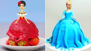 Beautiful Tsunami Doll Cake Design | Pull Me Up Cakes | Disney Princess Cake Decorating Ideas