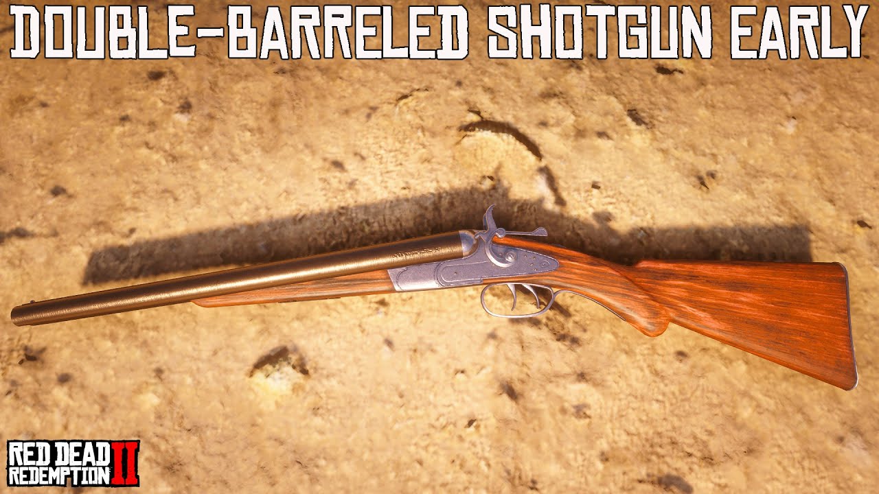 How to Get Double-Barreled Shotgun Early | RDR2 - YouTube