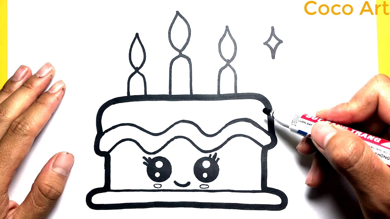 How to draw a cute birthday? Hãy khám phá ngay cách vẽ những chi tiết dễ thương như hoa, bướm hay chú thú trên chiếc bánh sinh nhật của bạn. Bạn sẽ có những tấm ảnh đáng yêu và sáng tạo cho bữa tiệc của mình. Không chỉ vậy, việc vẽ hình còn giúp cho bạn thư giãn và tập trung tốt hơn!