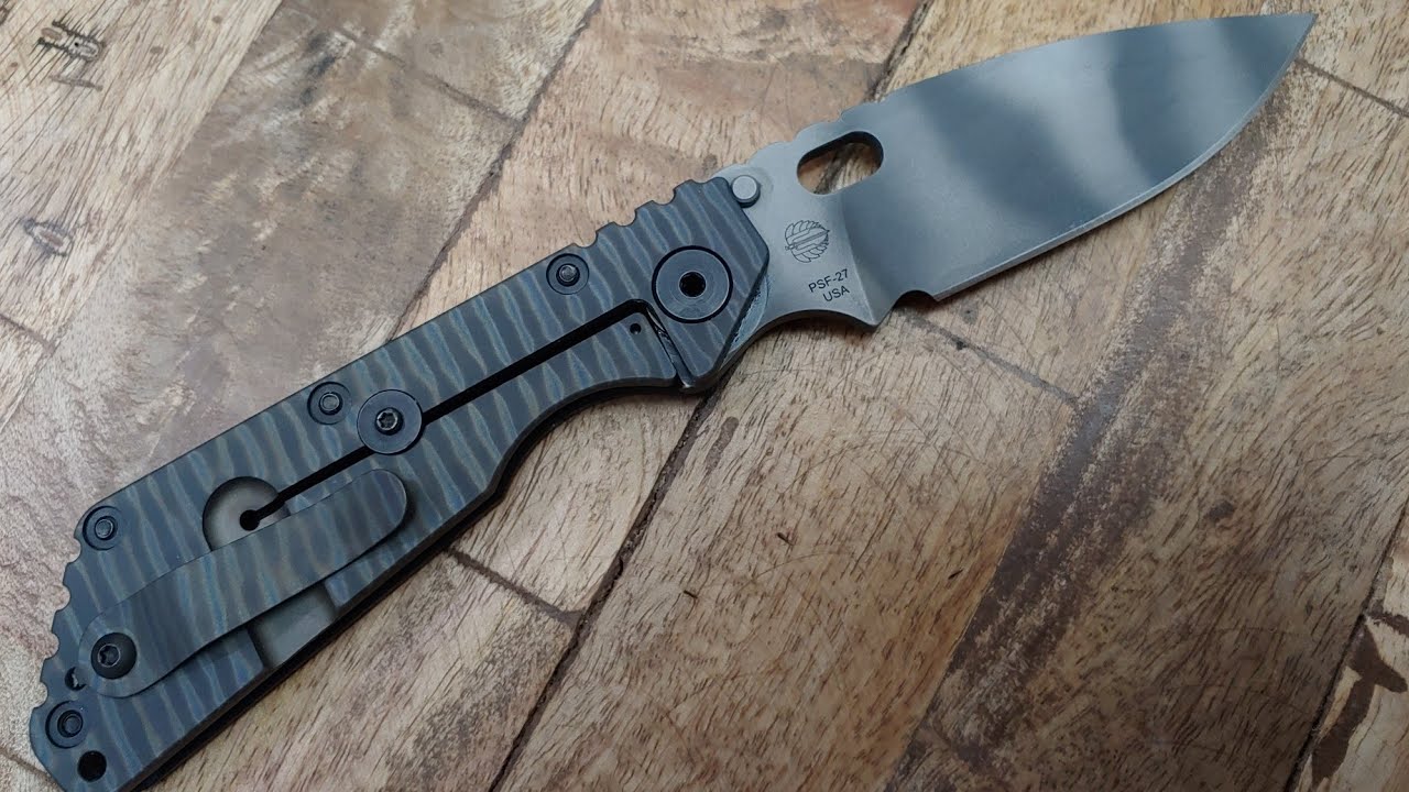 STRIDER SMF KNIFE REVIEW GOOD & BAD - YouTube