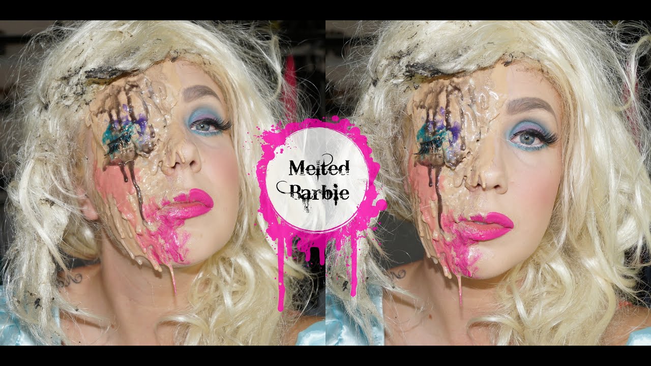 Melting Barbie SFX Makeup Jade Madden YouTube