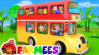 wheels on the bus nursery rhymes for children