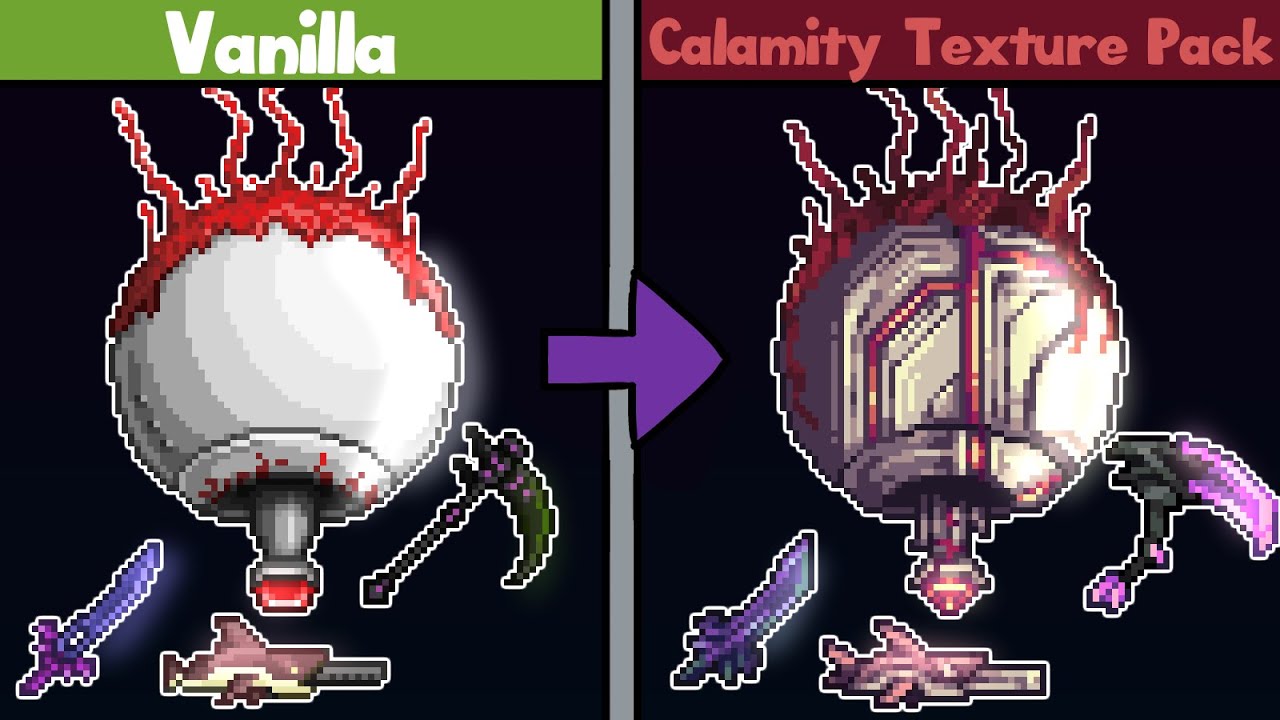 Ştiinţă Doamnă În nici un caz terraria texture pack calamity Prestigiu ...