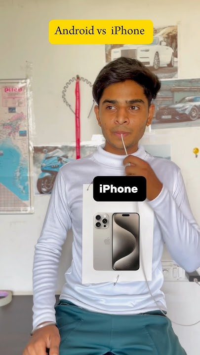 Android vs iPhone 🔥😂|#india #shorts #iPhone - YouTube