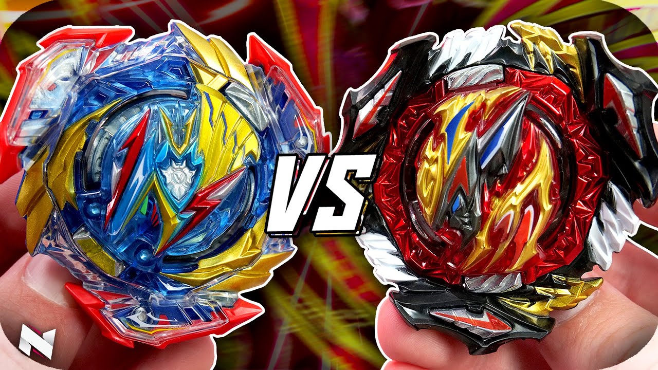 DIVINE SLASH! Divine Belial VS Ultimate Valkyrie!! || Beyblade Burst BU ...