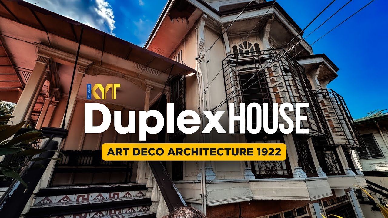 AN ART DECO STYLE DUPLEX ANCESTRAL HOUSE BUILT DURING THE AMERICAN ERA ...