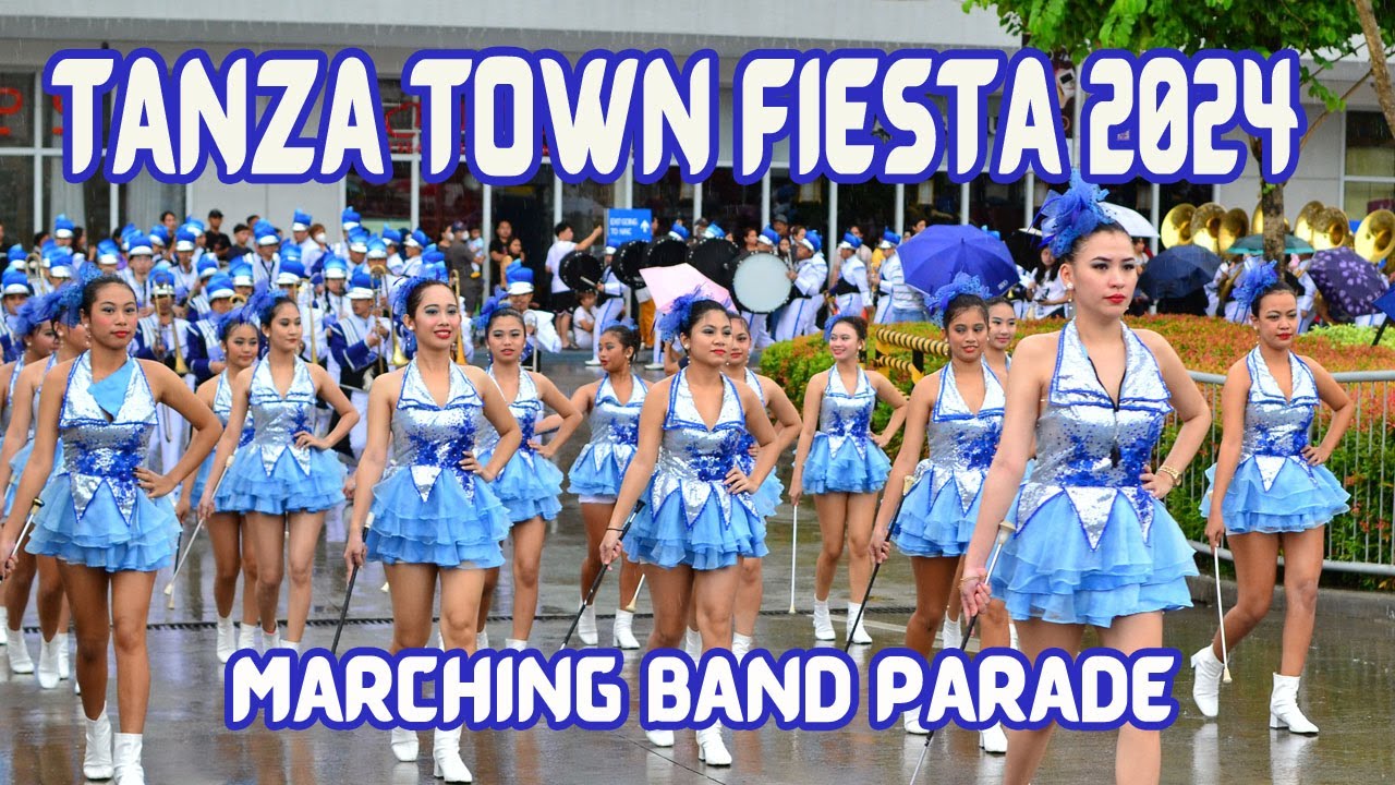 TANZA TOWN FIESTA 2024 MARCHING BAND PARADE - YouTube