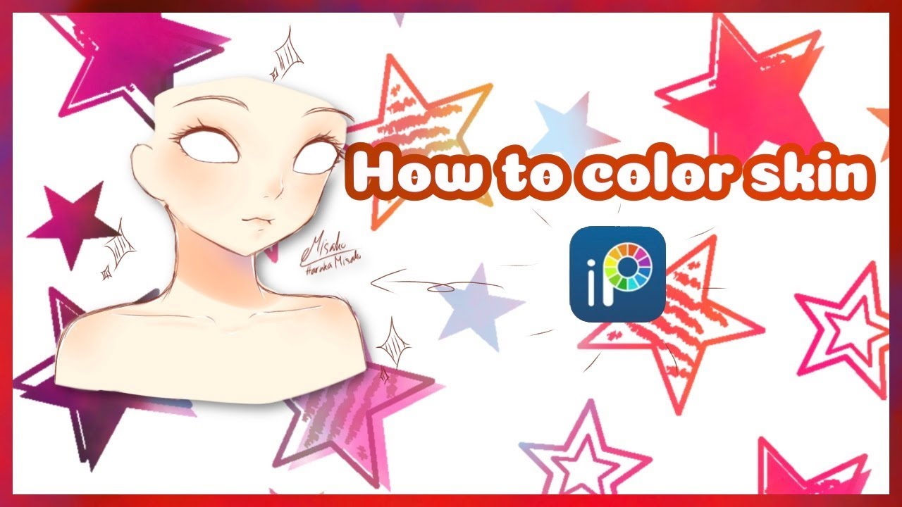 [Tutorial] How to color skin with ibisPaint X - YouTube