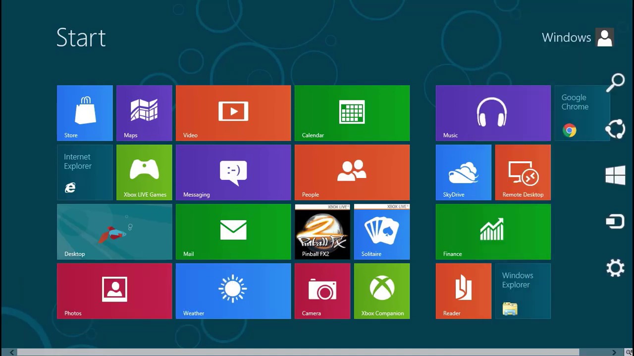 Windows 8 Consumer preview (Build 8250) - YouTube