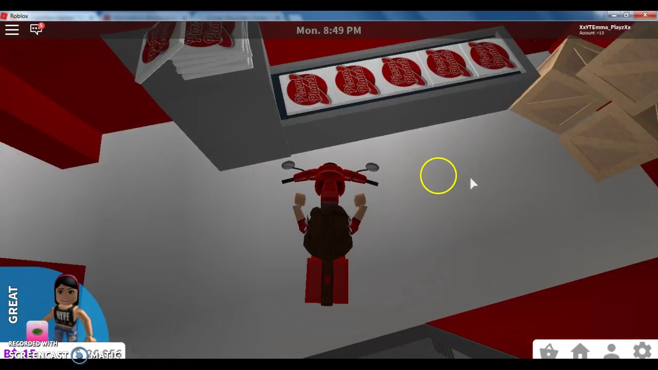 How to get more money on bloxburg (pizza delivery job) - YouTube